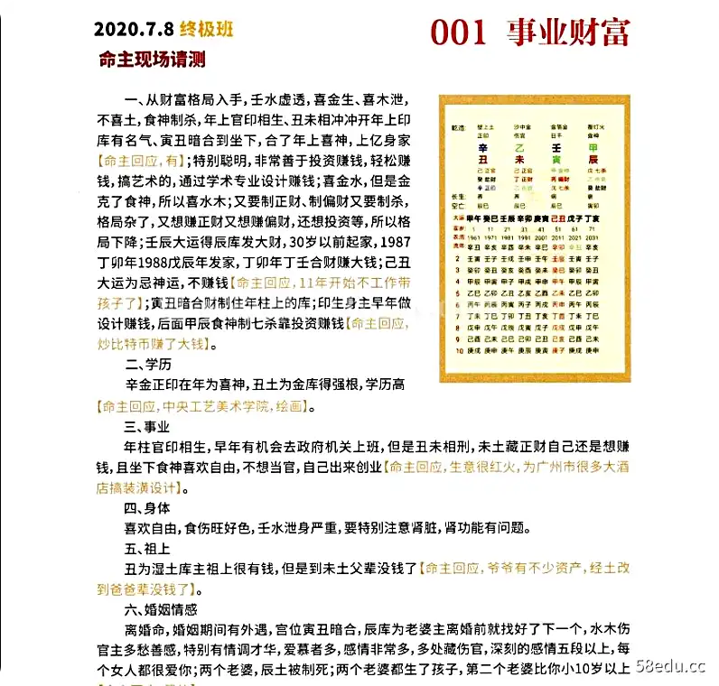 夏光明《八字终极班108例经典案例》pdf电子版插图